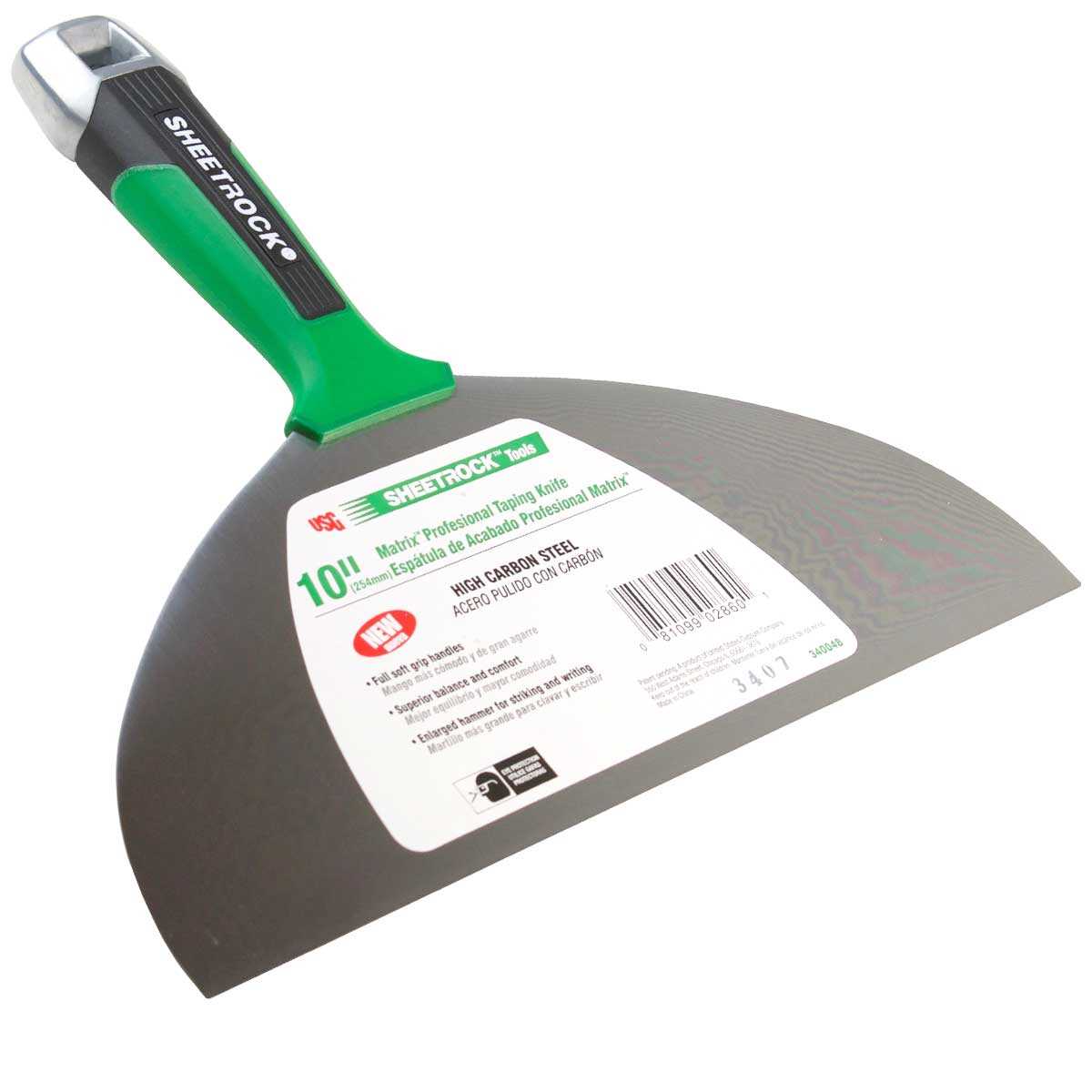 USG Sheetrock 10" CarbonPutty Knife